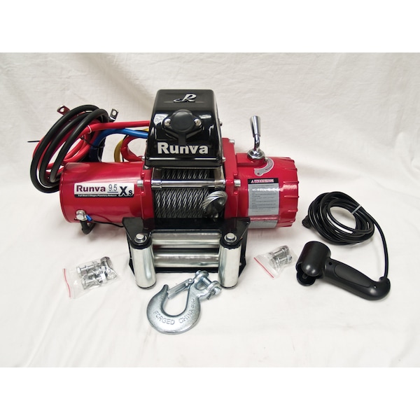Runva Usa WINCH 9500LB 12V W/FAIRLEAD (9500) Zoro